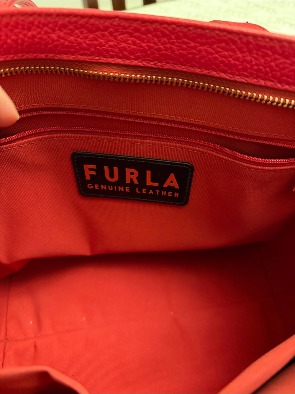 Furla Giove Leather tote❤️ - Picture 9 of 10